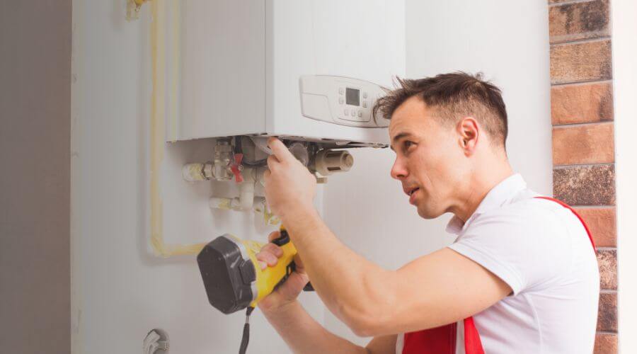 Local tankless water heater installation in Vida, OR